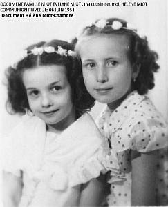 COMMUNIONS ORAN 1954 06 06  MIOT-CHAMBRE (2) 